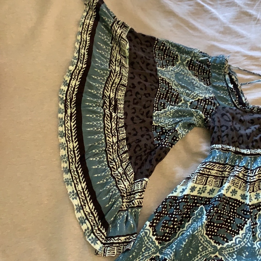 Free people heart of gold butterfly sleeve boho dressXS - Picture 6 of 16